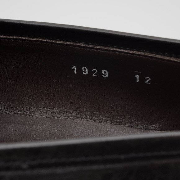 To Boot Adam Derrick 1929 Penny Loafer in Black US 12 - Picture 9 of 9